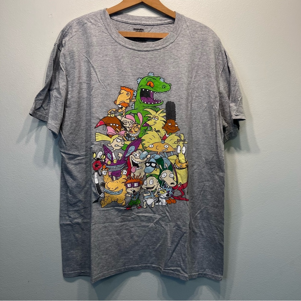 Nickelodeon Gray Rugrats T-shirt Size XL